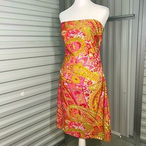 Amy Matto Medium strapless dress